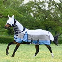 White Horse Equestrian Classic Stripe Fly - Alfombra de rayas clásicas (115 cm)